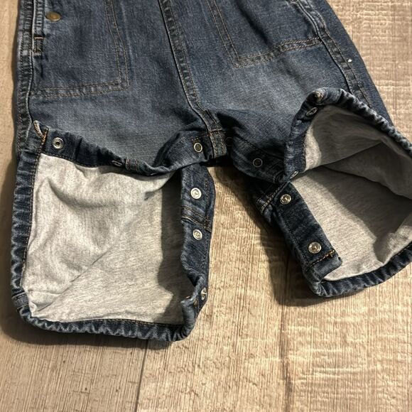 Old Navy baby cotton-lined Overalls- size 6-12 months - Picture 7 of 9